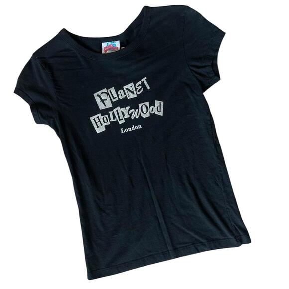 Planet Hollywood London black 1998 tee - Picture 1 of 3